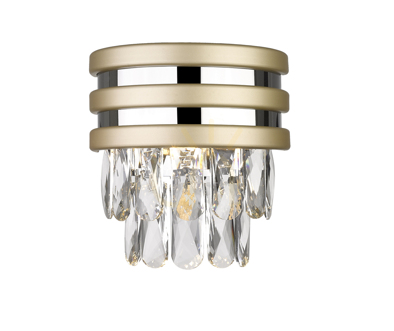 Wall lamp Zuma Line NAICA W0525-01A-V6B5 gold 1xG9