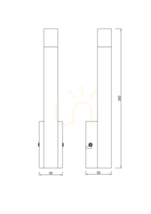 Wall lamp Zuma Line VELIC W241125801GD gold 1xG9 1 Wall lamp Zuma Line VELIC W241125801GD gold 1xG9 small 1