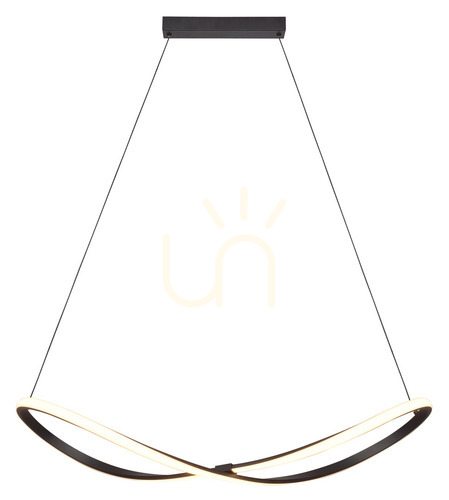 Check Pendant lamp Zuma Line ROSENTRA P241060001 black 1xLED