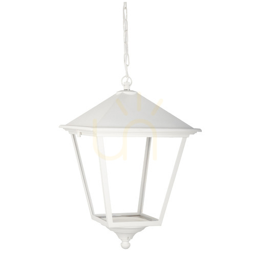 Check Outdoor pendant lamp IP54 LONDON BIG 4141WH white 17.5W 4000K - premium NORLYS