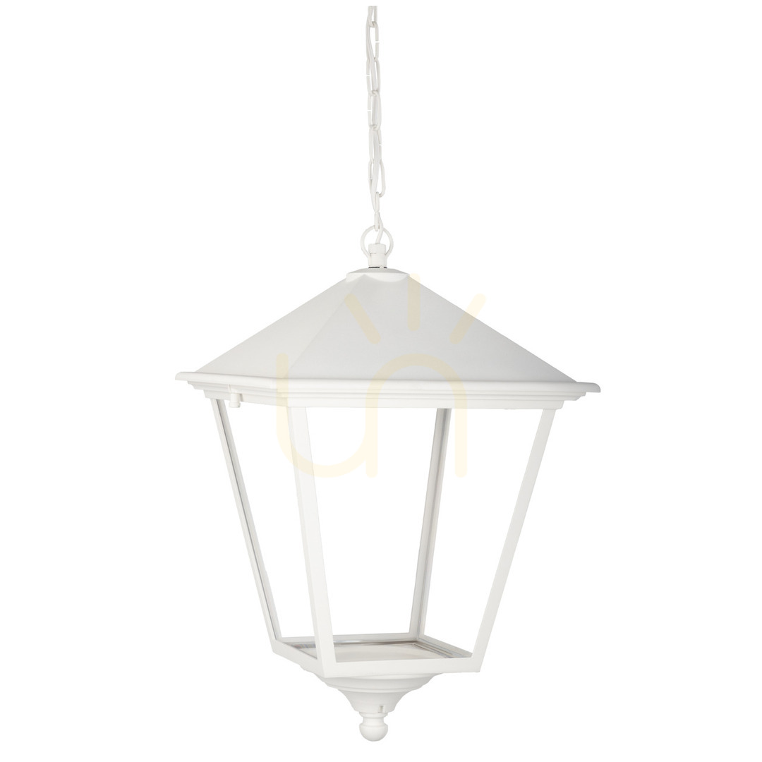 Outdoor pendant lamp IP54 LONDON BIG 4141WH white 17.5W 4000K - premium NORLYS