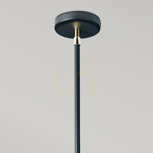Balance chandelier - 5 light sources - Black / Polished Nickel Elstead 1 Balance chandelier - 5 light sources - Black / Polished Nickel Elstead small 1
