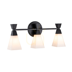 Bowtie 3 Light Wall Light – Matte Black Elstead small 0