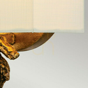 Small wall lamp Swirl - 1 light source - Gold petals Elstead 3 Small wall lamp Swirl - 1 light source - Gold petals Elstead small 3