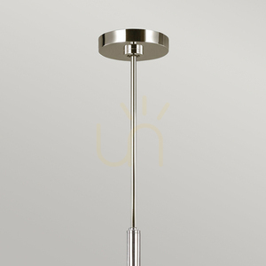 Brianna chandelier - 6 light sources - Polished nickel Elstead 1 Brianna chandelier - 6 light sources - Polished nickel Elstead small 1