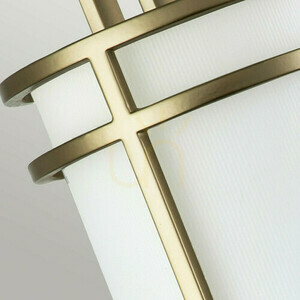 Fusion wall lamp - 1 light source - Painted natural brass Elstead small 3