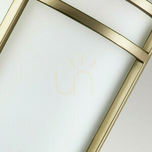 Fusion wall lamp - 1 light source - Painted natural brass Elstead small 4