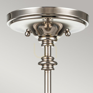Pickering Lane semi-flame - 3 light sources - Polished Nickel Elstead 1 Pickering Lane semi-flame - 3 light sources - Polished Nickel Elstead small 1