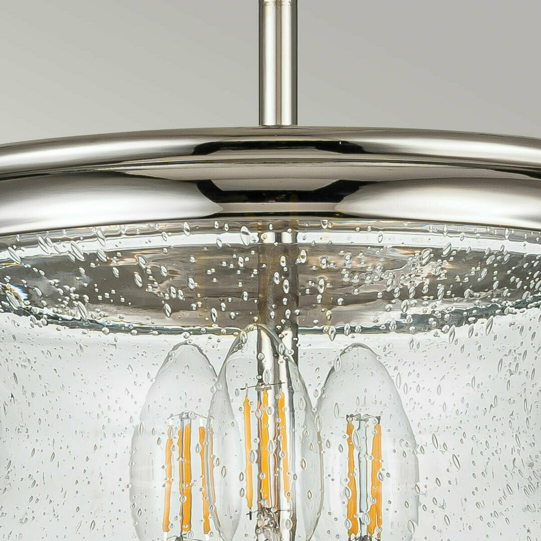 Preview Pickering Lane semi-flame - 3 light sources - Polished Nickel Elstead Pickering Lane semi-flame - 3 light sources - Polished Nickel Elstead