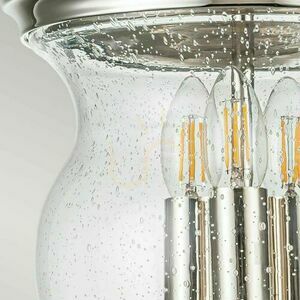 Pickering Lane semi-flame - 3 light sources - Polished Nickel Elstead 4 Pickering Lane semi-flame - 3 light sources - Polished Nickel Elstead small 4