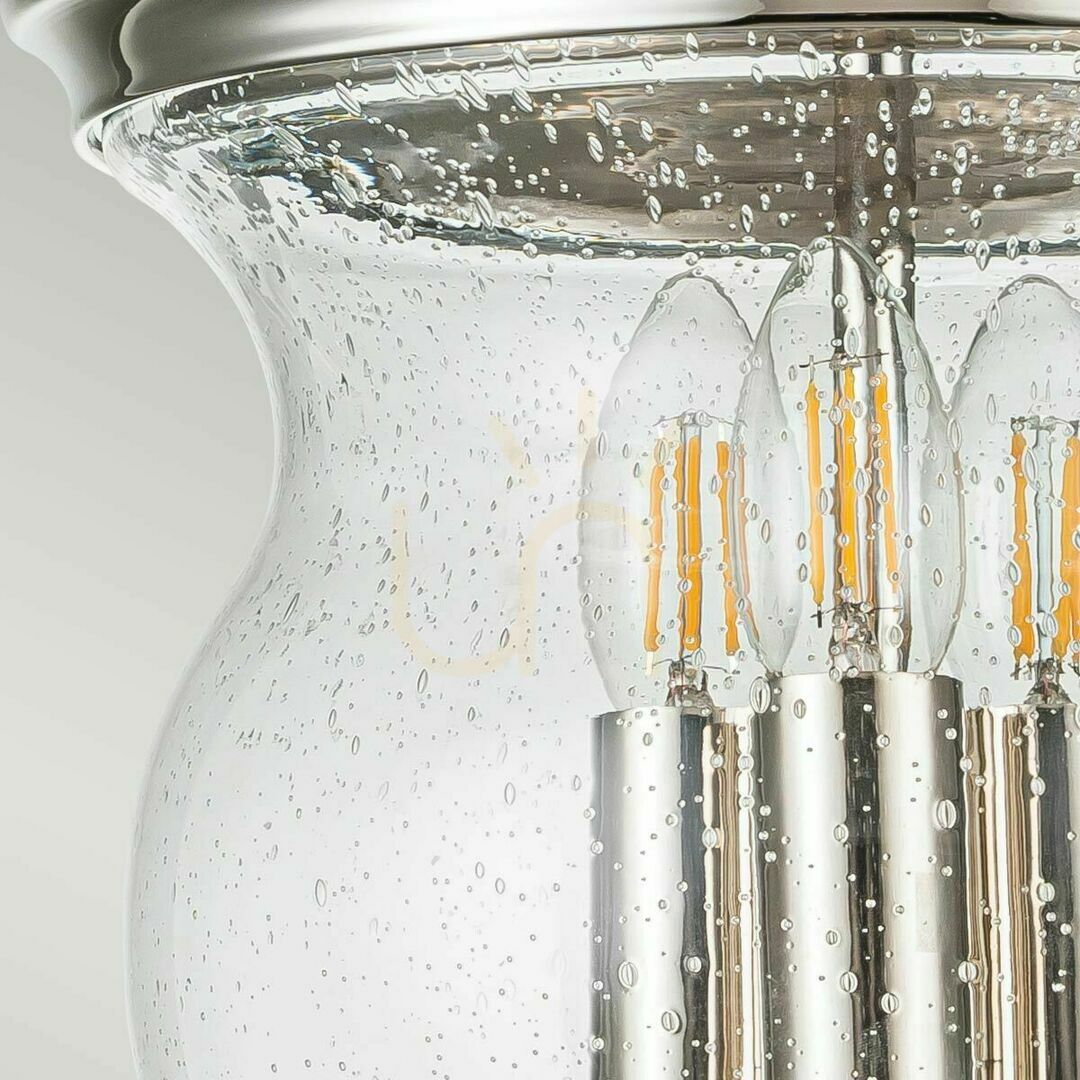 Show Pickering Lane semi-flame - 3 light sources - Polished Nickel Elstead Pickering Lane semi-flame - 3 light sources - Polished Nickel Elstead