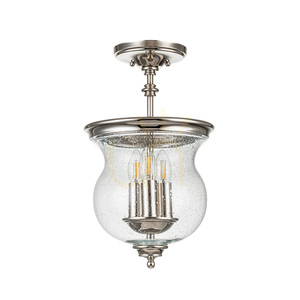 Pickering Lane semi-flame - 3 light sources - Polished Nickel Elstead 0 Pickering Lane semi-flame - 3 light sources - Polished Nickel Elstead small 0