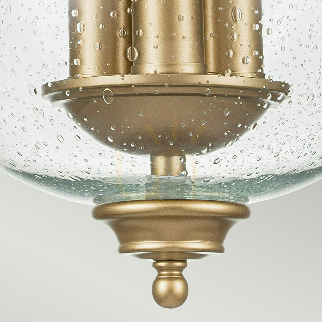 Display Pickering Lane semi-flame - 3 light sources - Natural brass Elstead Pickering Lane semi-flame - 3 light sources - Natural brass Elstead