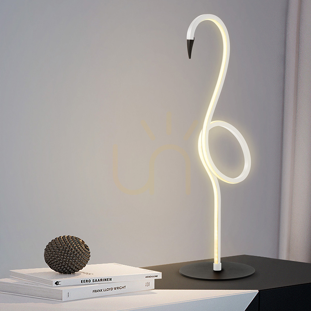 Check Flamingo LED table lamp - White Elstead Flamingo LED table lamp - White Elstead