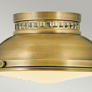 Amelia plafond - 2 light sources - Old brass Elstead small 1