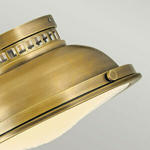 Amelia plafond - 2 light sources - Old brass Elstead small 2