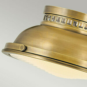Amelia plafond - 2 light sources - Old brass Elstead small 3