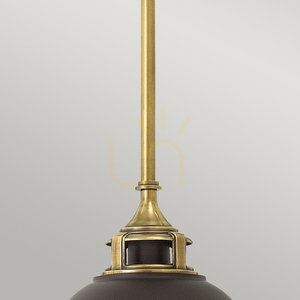 Amelia small pendant lamp - 1 light source - Bronze Elstead small 2