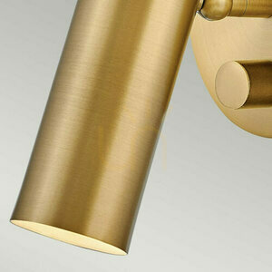Hinkley Dax LED Wall Light with Switch - Heritage Brass Elstead small 3