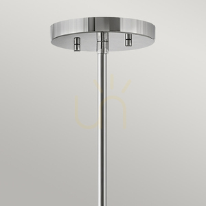 Graham Duo-Mount Pendant / Semi-Flush - 4 Light E14 - Polished Nickel Elstead small 5