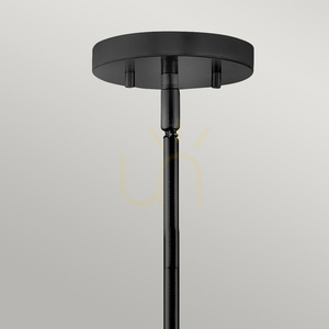 Graham pendant lamp - 3 light sources - Black Elstead 5 Graham pendant lamp - 3 light sources - Black Elstead small 5