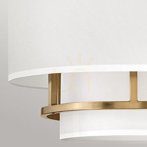 Graham pendant lamp - 3 light sources - Lacquered brass Elstead 3 Graham pendant lamp - 3 light sources - Lacquered brass Elstead small 3