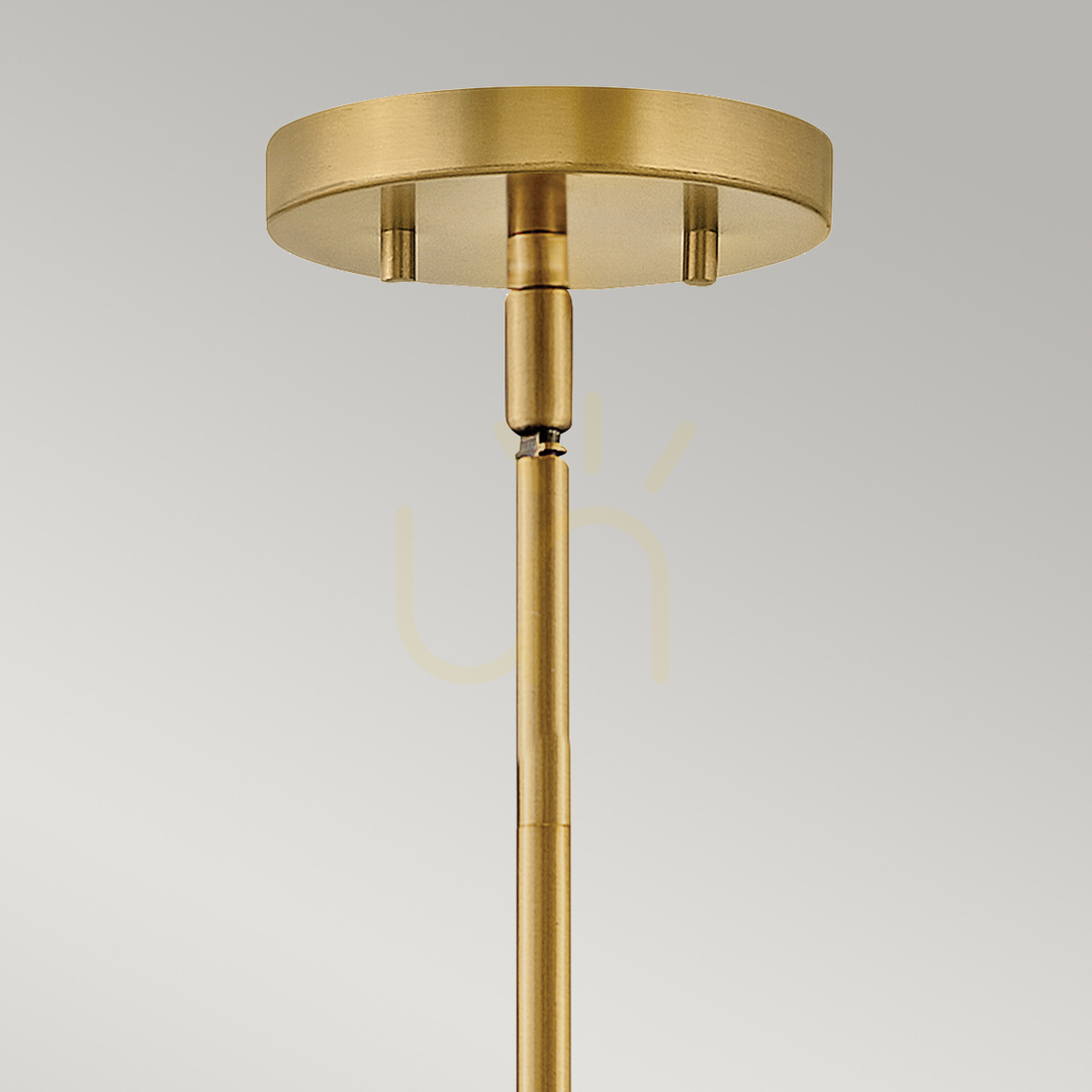Check Graham pendant lamp - 3 light sources - Lacquered brass Elstead Graham pendant lamp - 3 light sources - Lacquered brass Elstead