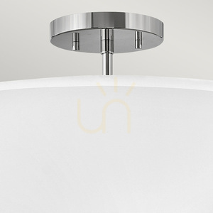 Graham pendant lamp - 3 light sources - Polished nickel Elstead 2 Graham pendant lamp - 3 light sources - Polished nickel Elstead small 2