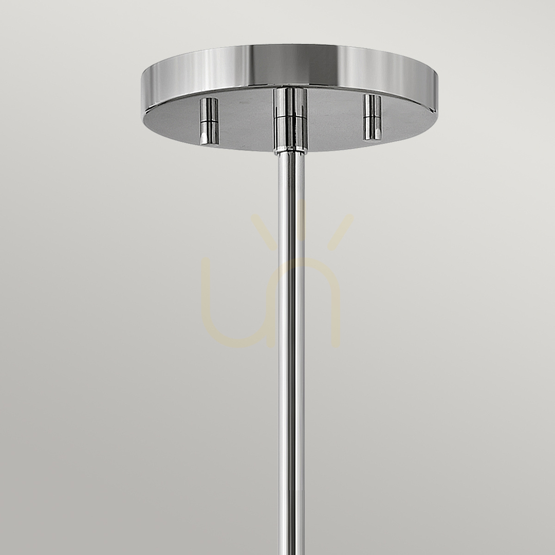 Check Graham pendant lamp - 3 light sources - Polished nickel Elstead Graham pendant lamp - 3 light sources - Polished nickel Elstead