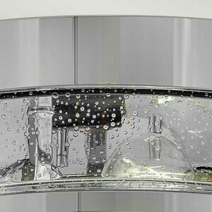 Harper Flush Ceiling Light - 3 light sources - Polished chrome Elstead small 3