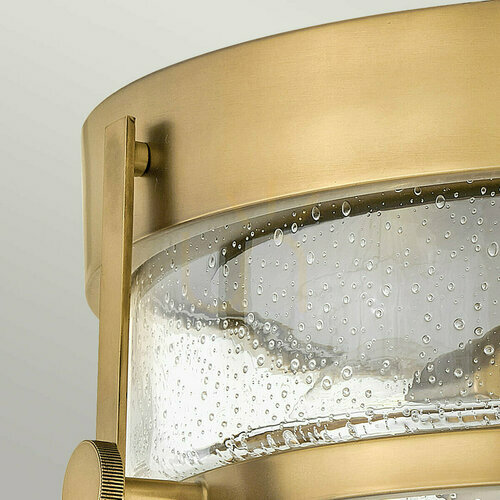 Check Harper Flush Ceiling Light - 3 light sources - Heritage Brass Elstead