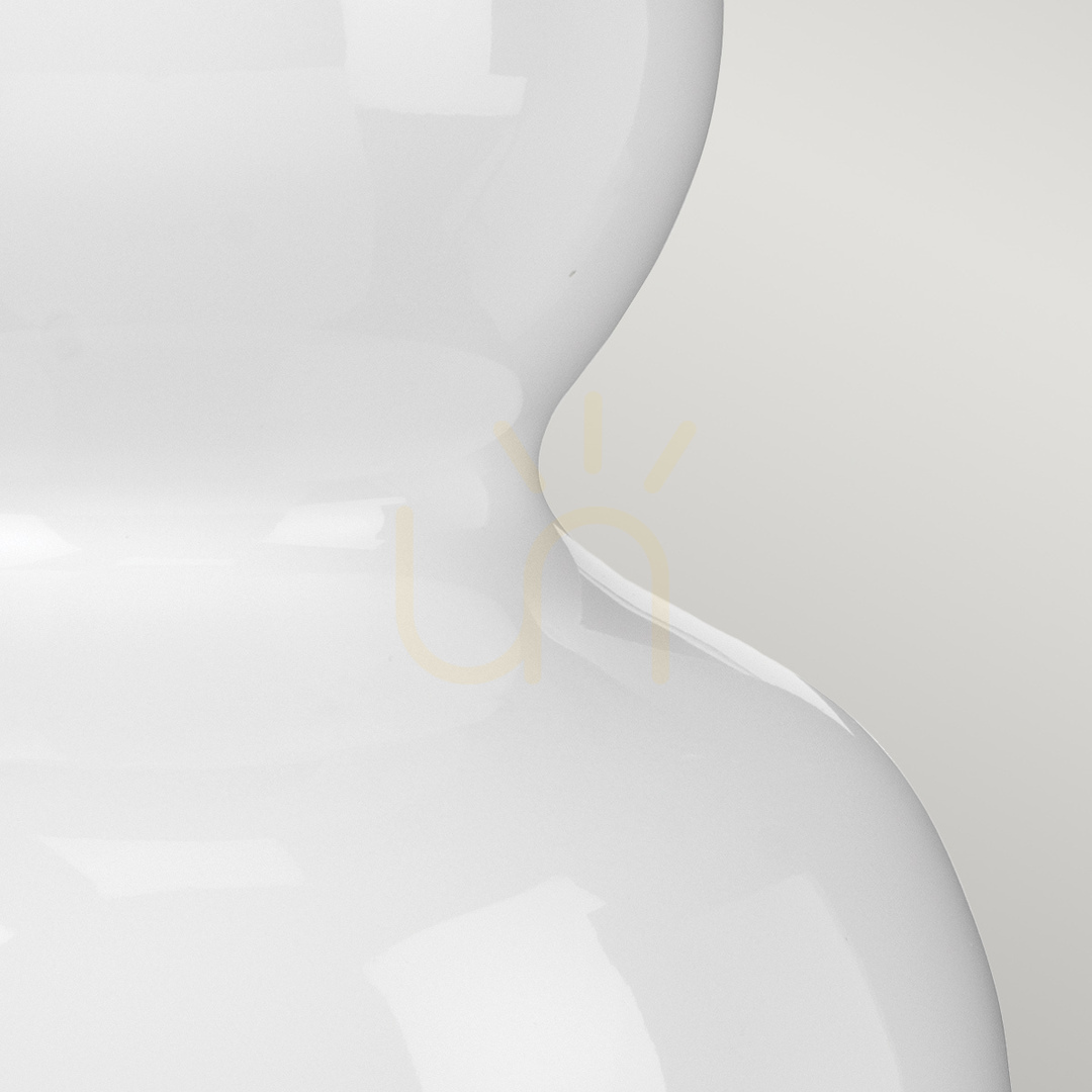 Show Isla table lamp - 1 light source - White / Aged brass Elstead Isla table lamp - 1 light source - White / Aged brass Elstead