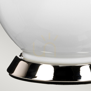 Isla table lamp - 1 light source - Polished nickel Elstead small 3