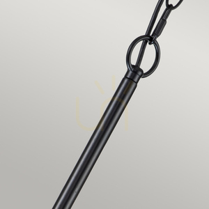 Capitol Hill chandelier - 6 light sources - Black Elstead 2 Capitol Hill chandelier - 6 light sources - Black Elstead small 2