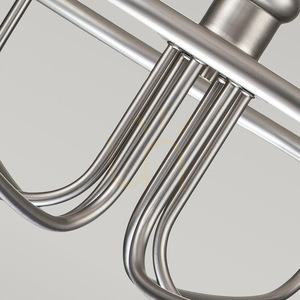 Capitol Hill chandelier - 6 light sources - Brushed nickel Elstead 4 Capitol Hill chandelier - 6 light sources - Brushed nickel Elstead small 4