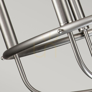 Capitol Hill chandelier - 6 light sources - Brushed nickel Elstead 5 Capitol Hill chandelier - 6 light sources - Brushed nickel Elstead small 5