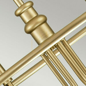 Capitol Hill chandelier - 6 light sources - Natural brass Elstead 3 Capitol Hill chandelier - 6 light sources - Natural brass Elstead small 3