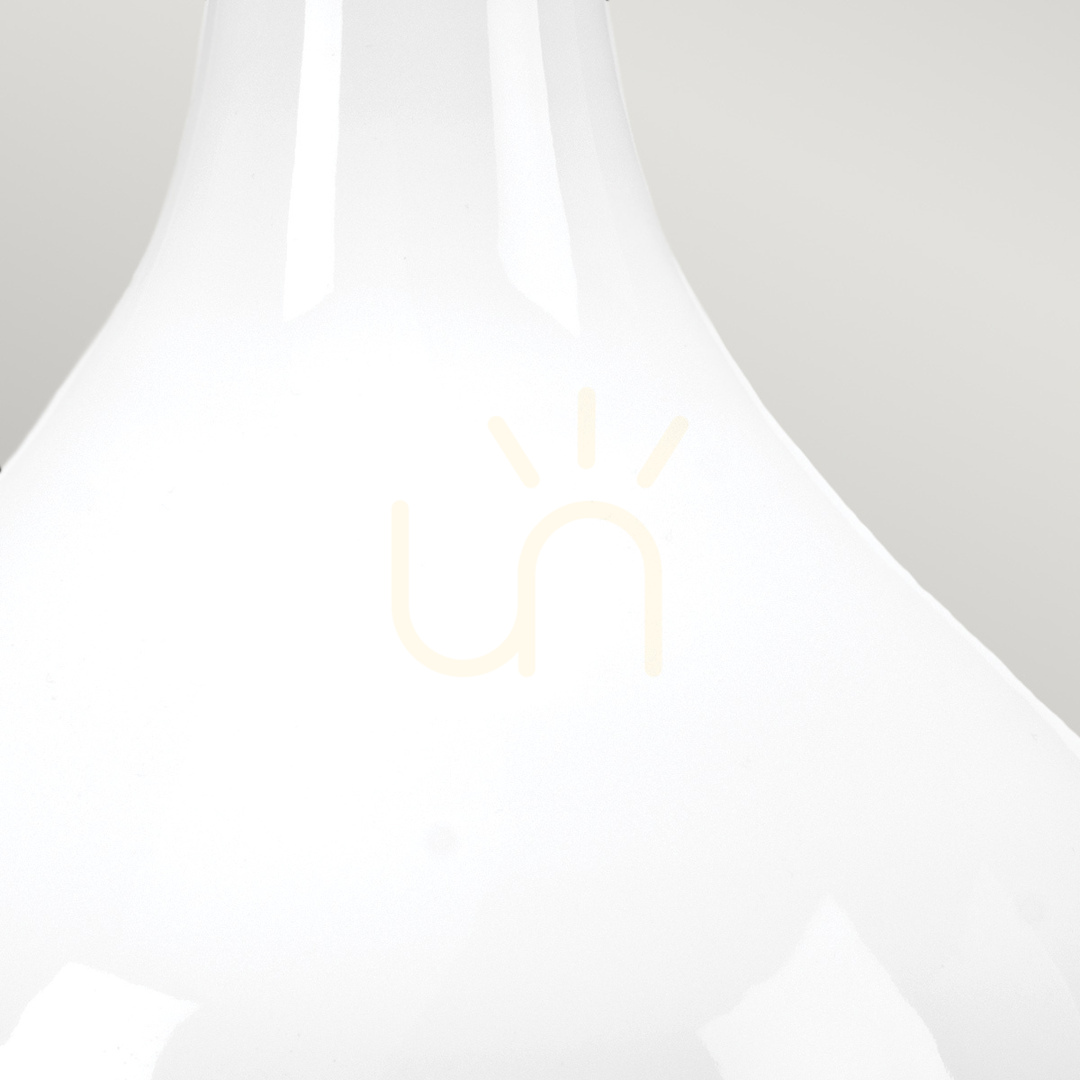 Show Milo table lamp - 1 light source - White / Aged brass Elstead Milo table lamp - 1 light source - White / Aged brass Elstead
