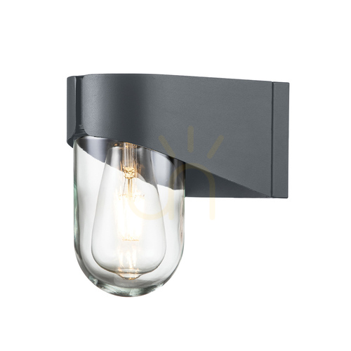 Check Porto wall lantern - 1 light source Elstead