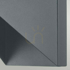 Portofino wall lantern - 1 light source - Grey Elstead small 2