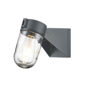 Portofino wall lantern - 1 light source - Grey Elstead small 0