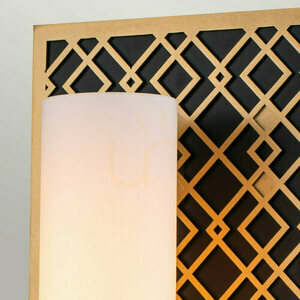 Ziggy wall lamp - 1 light source - Lacquered gold Elstead 1 Ziggy wall lamp - 1 light source - Lacquered gold Elstead small 1