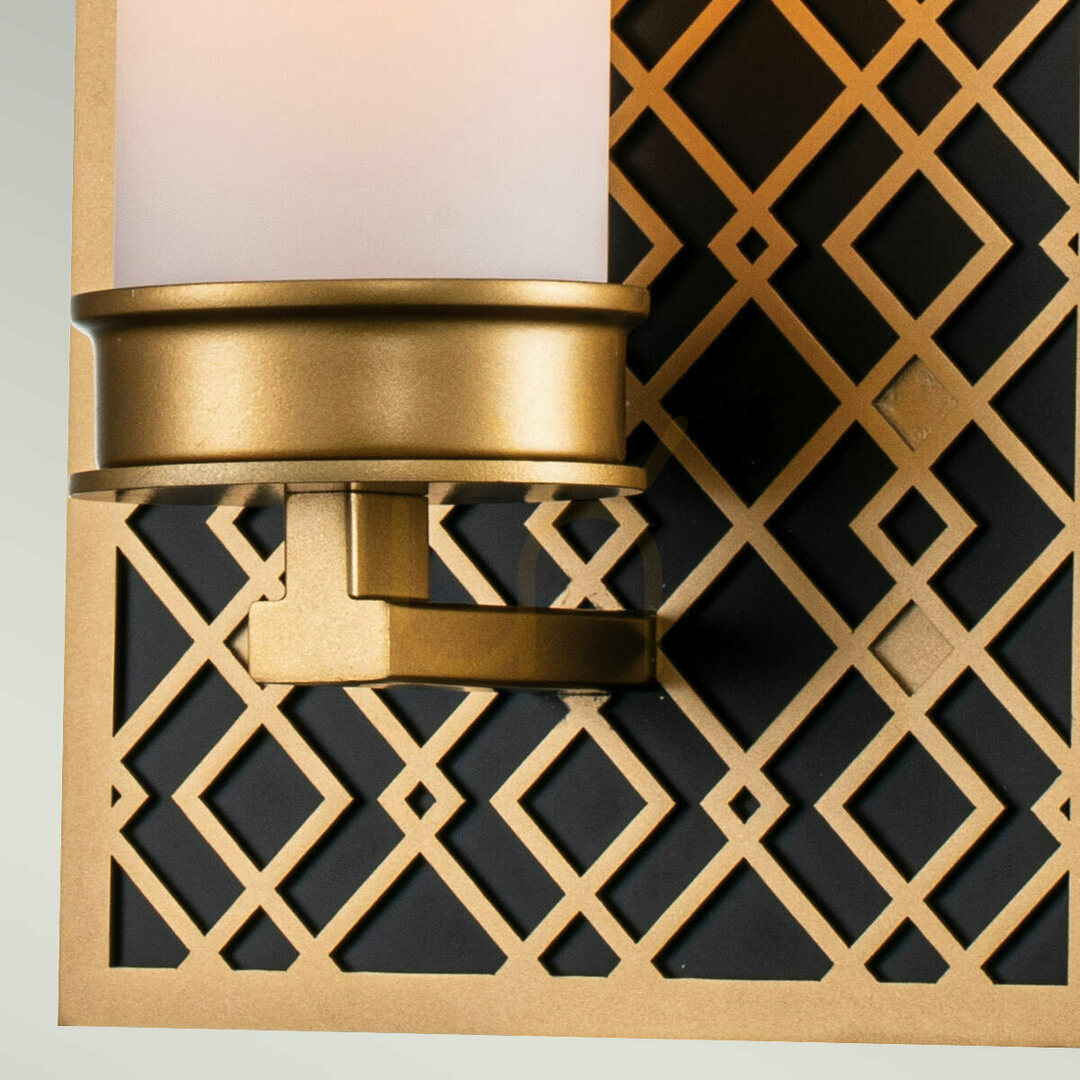 Preview Ziggy wall lamp - 1 light source - Lacquered gold Elstead Ziggy wall lamp - 1 light source - Lacquered gold Elstead