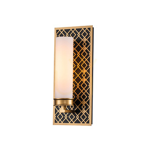 Ziggy wall lamp - 1 light source - Lacquered gold Elstead 0 Ziggy wall lamp - 1 light source - Lacquered gold Elstead small 0