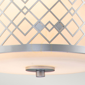 Ziggy small pendant lamp - 1 light source - Lacquered silver Elstead 3 Ziggy small pendant lamp - 1 light source - Lacquered silver Elstead small 3