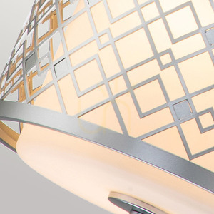 Ziggy small pendant lamp - 1 light source - Lacquered silver Elstead 4 Ziggy small pendant lamp - 1 light source - Lacquered silver Elstead small 4