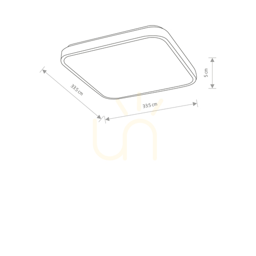 Check AGNES SQUARE LED PRO Plafond 10983 Nowodvorski