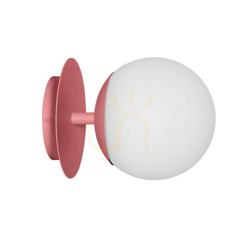 Check PLAAT C pink wall lamp / wall sconce