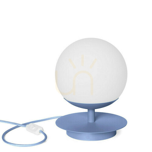 Check PLAAT ST blue table lamp