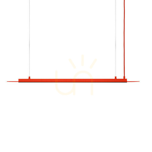 Check SENKEI B red-orange ceiling pendant lamp